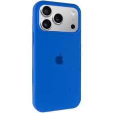 Чохол Silicone Case Full Protective (AA) для Apple iPhone 17 Pro Max (6.9") Синій / Capri Blue