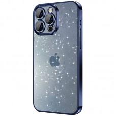 Чохол TPU+PC Glittershine для Apple iPhone 14 Pro (6.1") Dark Blue