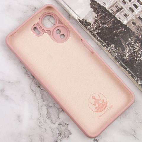 Чохол Silicone Cover Lakshmi Full Camera (AA) with logo для Xiaomi Redmi 13C / Poco C65 Рожевий / Pink Sand