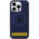 Чохол Silicone Case Full Protective (AA) V2 with MagSafe для Apple iPhone 15 (6.1") Темно-синій / Midnight blue