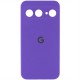 Чохол Silicone Cover Lakshmi Full Camera (AAA) with Logo для Google Pixel 9 Фіолетовий / Amethyst