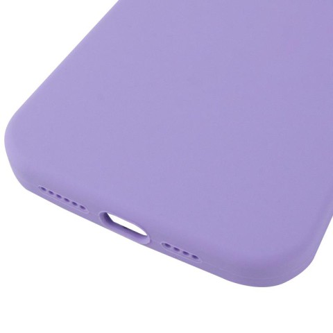Чохол Silicone Case (AA) Logo with MagSafe для Apple iPhone 13 Pro Max (6.7") Бузковий / Dasheen
