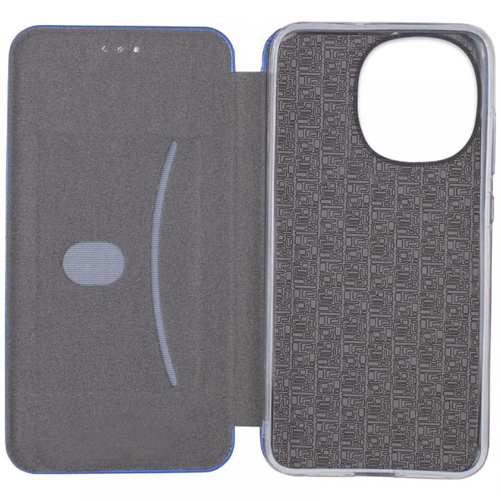 Шкіряний чохол-книжка Classy для TECNO Spark Go 1 (KL4) / Spark Go 2025 Синій