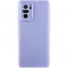 Чохол Silicone Cover Lakshmi Full Camera (AAA) для Xiaomi Redmi Note 10 / Note 10s / Poco M5s Бузковий / Dasheen