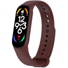 Силіконовий ремінець для Xiaomi Mi Band 7/6/5/4/3 Бордовий / Maroon