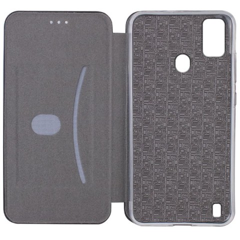 Шкіряний чохол-книжка Classy для ZTE Blade A51 Синій