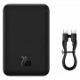 Портативне ЗП Power Bank Baseus Magnetic Mini OS 20W c БЗП 20000 mAh (PPCX15000) Black