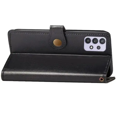 Шкіряний чохол-книжка GETMAN Gallant (PU) для Samsung Galaxy A32 4G Чорний