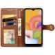 Шкіряний чохол книжка GETMAN Gallant (PU) для Xiaomi Redmi 9C Коричневий