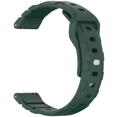 Силіконовий ремінець Defense для Smart Watch 20mm Pine green