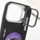 TPU+PC чохол Friends для Apple iPhone 16 (6.1") Black Cat