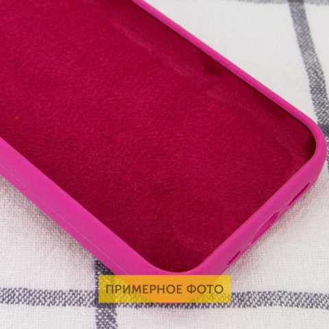 Чохол Silicone Case Full Protective (AA) NO LOGO для Apple iPhone 16 Plus (6.7") Малиновий / Dragon Fruit