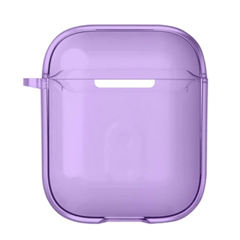 Футляр TPU Colorful для навушників Airpods 1/2 Purple