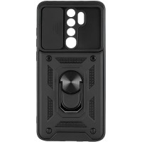 Чохол Ummi Camshield Serge Ring для Xiaomi Redmi Note 8 Pro Чорний