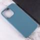 Силіконовий чохол Candy для Apple iPhone 13 Pro (6.1") Синій / Powder Blue