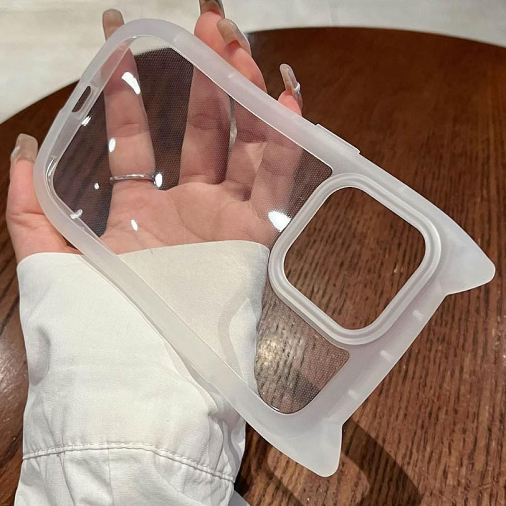 Чохол TPU Cat для Apple iPhone 15 Pro (6.1") Transparent