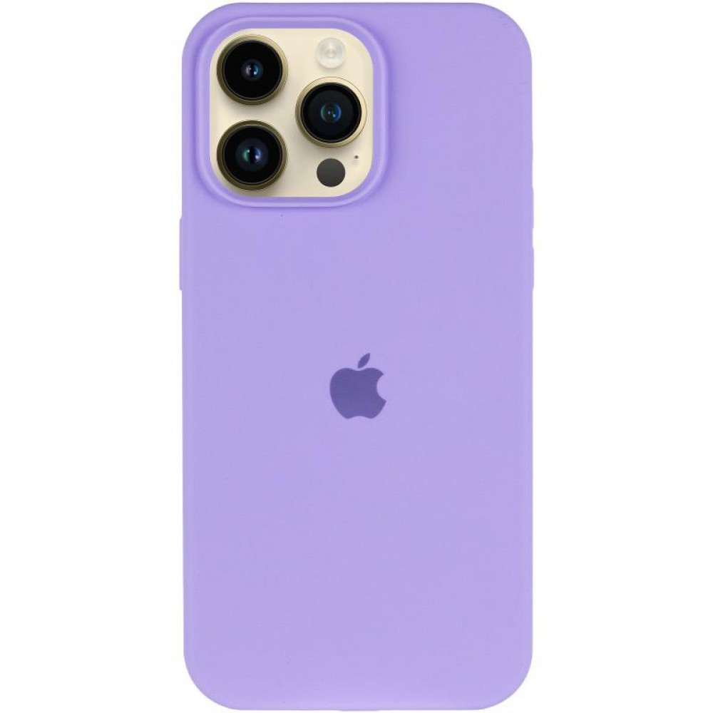 Чехол Silicone Case (AA) Logo with MagSafe для Apple iPhone 13 Pro Max (6.7")