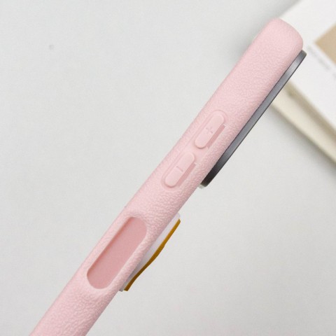 Чохол TPU Leather Toys для Samsung Galaxy A06 Coffee / Pink