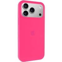 Чохол Silicone Case Full Protective (AA) для Apple iPhone 17 Pro (6.3") Рожевий / Barbie pink
