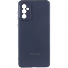 Чохол Silicone Cover Lakshmi Full Camera (AA) with logo для Samsung Galaxy S24 FE Синій / Midnight blue