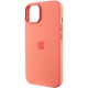 Чохол Silicone Case Metal Buttons (AA) для Apple iPhone 12 Pro Max (6.7") Рожевий / Pink Pomelo