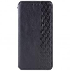 Шкіряний чохол-книжка GETMAN Cubic (PU) для Samsung Galaxy A17 4G/5G Чорний