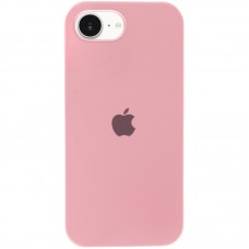 Чохол Silicone Case Full Protective (AA) для Apple iPhone 16e (6.1") Рожевий / Light pink