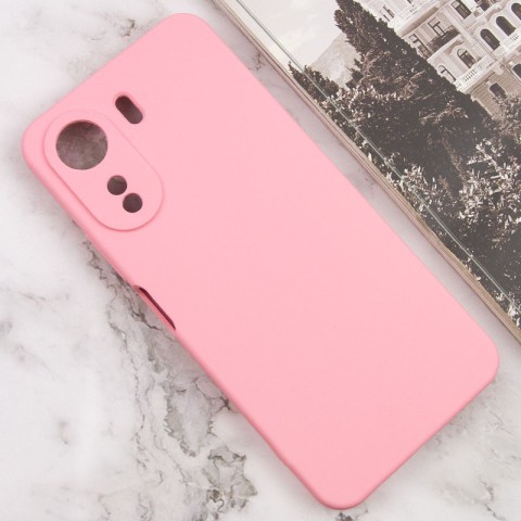 Чохол Silicone Cover Lakshmi Full Camera (AAA) для Xiaomi Redmi 13C / Poco C65 Рожевий / Light pink