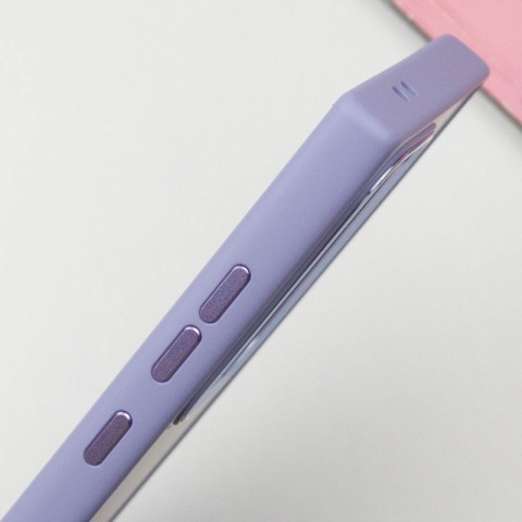 TPU чохол Bonbon Metal Style для Samsung Galaxy S24 Ultra Бузковий / Dasheen