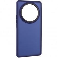 Чохол TPU+PC Lyon Frosted для Xiaomi Redmi Note 14 Pro 4G Navy Blue