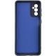 Чохол TPU GETMAN Liquid Silk Full Camera для Samsung Galaxy A35 Синій / Midnight Blue
