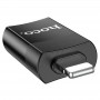 Перехідник Hoco UA17 Lightning Male to USB Female USB2.0 Чорний