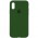 Чохол Silicone Case Full Protective (AA) для Apple iPhone X (5.8") / XS (5.8") Зелений / Dark Olive
