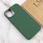 TPU чохол Bonbon Metal Style для Apple iPhone 13 (6.1") Зелений / Army green