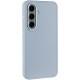 TPU чохол Bonbon Metal Style для Samsung Galaxy S24 Блакитний / Mist blue