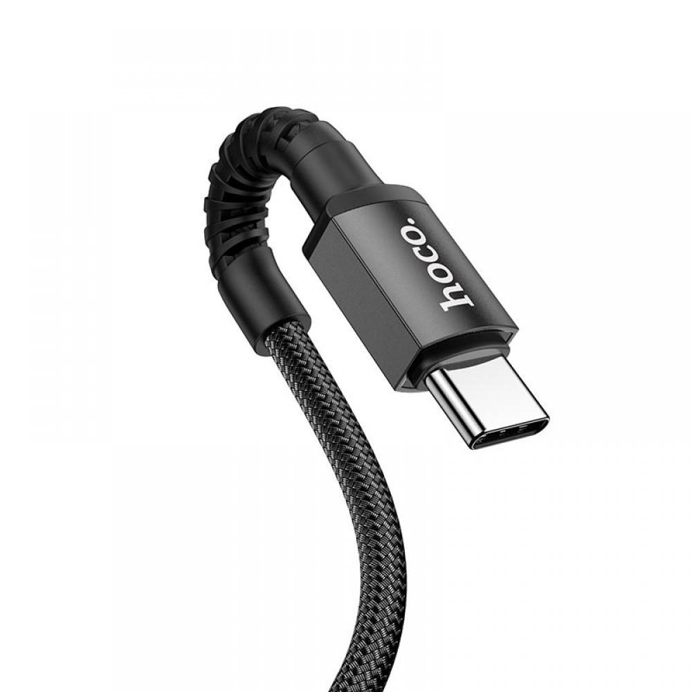 Дата кабель Hoco X71 "Especial" Type-C to Type-C 60W (1m) Чорний