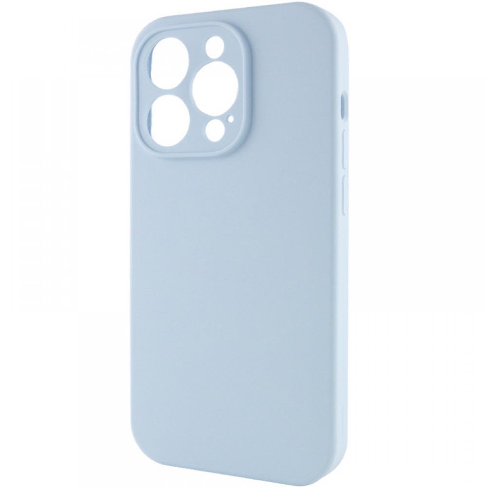 Чохол Silicone Case Full Camera Protective (AA) NO LOGO для Apple iPhone 15 Pro (6.1") Блакитний / Sweet Blue Чохол Silicone Case Full Camera Protective (AA) NO LOGO для Apple iPhone 15 Pro (6.1") Блакитний / Sweet Blue