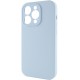 Чохол Silicone Case Full Camera Protective (AA) NO LOGO для Apple iPhone 15 Pro (6.1") Блакитний / Sweet Blue Чохол Silicone Case Full Camera Protective (AA) NO LOGO для Apple iPhone 15 Pro (6.1") Блакитний / Sweet Blue