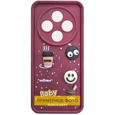 Чохол TPU Toys Case для Xiaomi Redmi 14C / Poco C75 Red / Always Happy