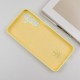Чохол Silicone Cover Lakshmi Full Camera (AA) для Samsung Galaxy A16 4G/5G Жовтий / Mellow Yellow