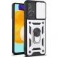 Чохол Ummi Camshield Serge Ring для Samsung Galaxy A72 4G / A72 5G Срібний Чохол Ummi Camshield Serge Ring для Samsung Galaxy A72 4G / A72 5G Срібний