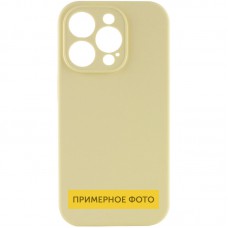 Чохол Silicone Case Full Camera Protective (AA) NO LOGO для Apple iPhone 16 (6.1") Жовтий / Mellow Yellow