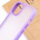 TPU+PC чохол Metal Buttons для Apple iPhone 15 Plus (6.7") Бузковий