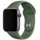 Силіконовий ремінець для Apple Watch 38/40/41/42mm(ser.10) Зелений / Army green