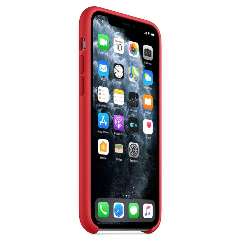 Чохол Silicone Case without Logo (AA) для Apple iPhone 11 Pro (5.8") Червоний / Red