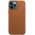 Кожаный чехол Leather Case (AAA) with MagSafe and Animation для Apple iPhone 12 Pro / 12 (6.1")