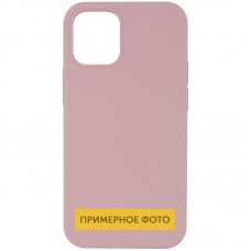 Чохол Silicone Case Full Protective (AA) NO LOGO для Apple iPhone 16 (6.1") Рожевий / Pink Sand