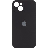 Чохол Silicone Case Full Camera Protective (AA) для Apple iPhone 13 (6.1") Чорний / Black