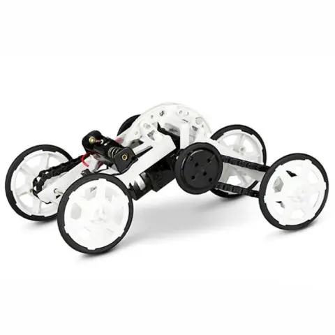 Конструктор позашляховик-скелелаз на сонячній батареї DYY008 Diy Solar White