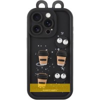 Чохол TPU Toys Case with Ears для Apple iPhone 16 (6.1") Black